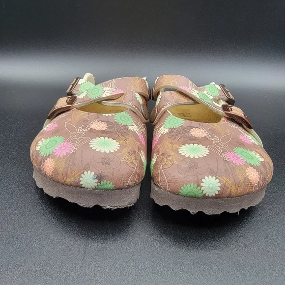 Birkenstocks Birki's Dorian Disney Tinkerbell Toddler's Shoe Size 9C Brown Green